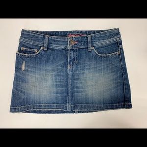 American eagle denim skirt